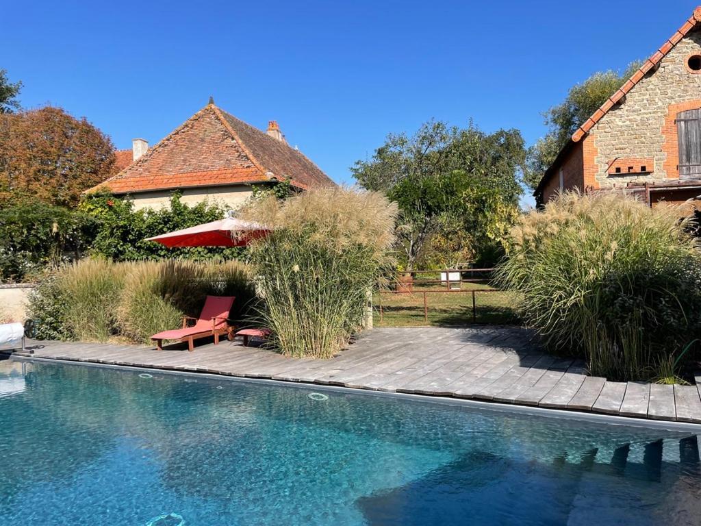 Les Jardins Des Soussilanges Acomodação com café da manhã Céron Exterior foto