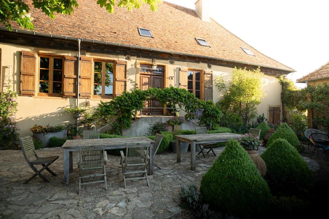 Les Jardins Des Soussilanges Acomodação com café da manhã Céron Exterior foto